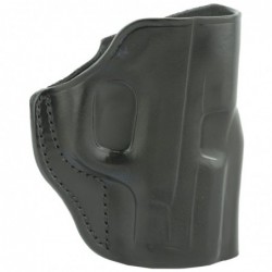 View 1 - Galco Stinger Belt Holster, Fits S&W Shield (9mm, 40S&W, and 45ACP), Right Hand, Black Leather SG652B