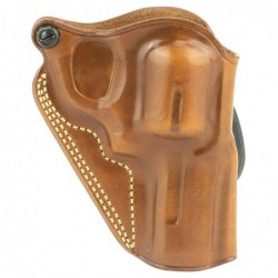 Galco Speed Paddle Holster, Fits S&W L Frame with 3" Barrel, Right Hand, Tan Leather SPD192