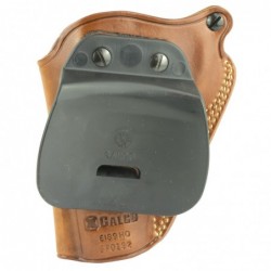 View 2 - Galco Speed Paddle Holster, Fits S&W L Frame with 3" Barrel, Right Hand, Tan Leather SPD192