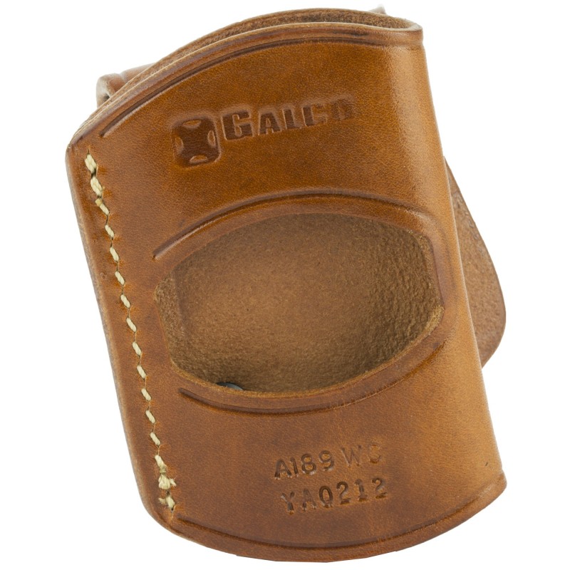 Galco Yaqui Slide Holster, Fits Colt Government With 5" Barrel, Right Hand, Tan Leather YAQ212