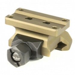 View 2 - Geissele Automatics Super Precision, Mount, Fits Trijicon MRO, Absolute Co-Witness, Desert Dirt Color 05-402S