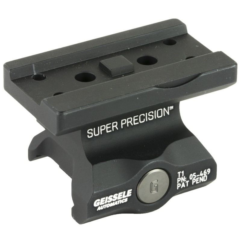 Geissele Automatics Super Precision, Mount, Fits Aimpoint T1, Lower 1/3 Co-Witness, Black 05-469B