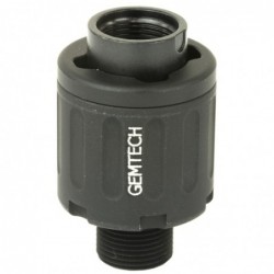 View 1 - Gemtech  22 QDA Assembly, Quick Attach/Detach Adapter, 22LR, Black Finish, Includes One Thread Mount, One Adapter, and an Insta