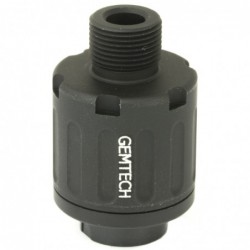 View 2 - Gemtech  22 QDA Assembly, Quick Attach/Detach Adapter, 22LR, Black Finish, Includes One Thread Mount, One Adapter, and an Insta