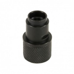 View 1 - Gemtech Thread Adapter For Walther P22, 1/2X28, Thread Protector Included, Black Finish 12206