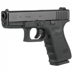 View 1 - Glock 19, Striker Fired, Compact, 9MM, 4.02" Barrel, Polymer Frame, Matte Finish, Fixed Sights, 10Rd, 2 Magazines 1950201