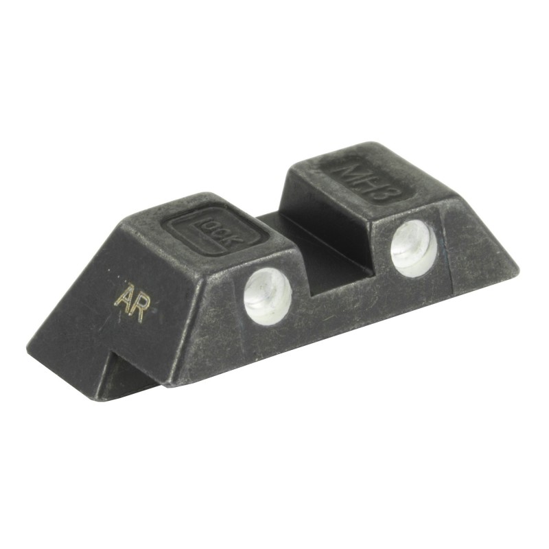 Glock OEM Night Sight, 6.5mm, Fits All Glocks Except 42/43, Green Dot, Fixed, Rear Only NR17G24