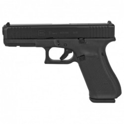 View 1 - Glock 17 Gen5 M.O.S., Striker Fired, Full Size, 9MM, 4.49" Marksman Barrel, Polymer Frame, Matte Finish, Fixed Sights, 10Rd, 3