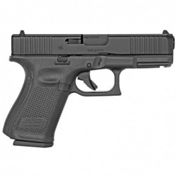 View 2 - Glock 19 Gen5, Striker Fired, Compact, 9MM, 4.02" Marksman Barrel, Polymer Frame, Matte Finish, Fixed Sights, 10Rd, 3 Magazines