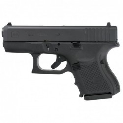 Glock 27 Gen4, Striker Fired, Sub Compact, 40S&W, 3.43" Barrel, Polymer Frame, Matte Finish, Fixed Sights, 9Rd, 3 Magazines PG2