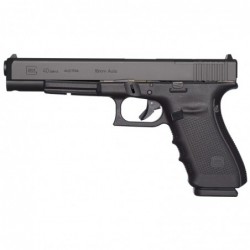 Glock 40 Gen4, Modular Optic System, Striker Fired, Long Slide, 10MM, 6.02" Barrel, Adjustable Sights, Polymer Frame, Matte Fin