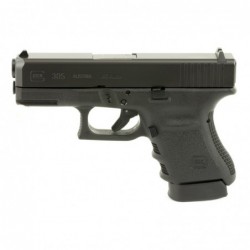 Glock 30S, Striker Fired, Sub Compact, 45ACP, 3.78" Barrel, Polymer Frame, Matte Finish, Fixed Sights, 10Rd, 2 Magazines PH3050