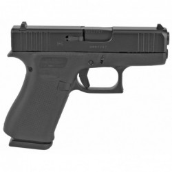 View 2 - Glock 43X, Semi-automatic Pistol, Striker Fired, Sub-Compact, 9MM, 3.41" Barrel, Polymer Frame, Black Finish, Fixed Sights, 10R