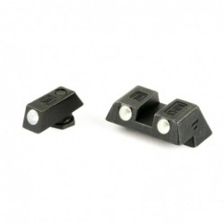 View 1 - Glock Glock OEM Night Sights, 6.1mm Slim, Fits Glock 42 & 43, Green Dot, Steel 39930