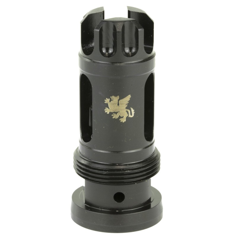 Griffin Armament Flash Compensator, 1/2 x 28 RH, 556NATO, Black Finish TFC556-12