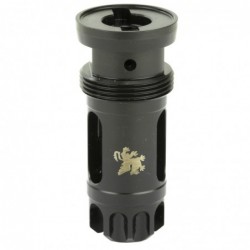 View 2 - Griffin Armament Flash Compensator, 1/2 x 28 RH, 556NATO, Black Finish TFC556-12