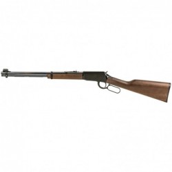 Henry Repeating Arms Lever Action, 22LR, 18.25" Barrel, Blue Finish, Walnut Stock, Adjustable Sights, 15Rd H001