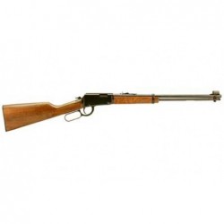 View 2 - Henry Repeating Arms Lever Action, 22WMR, 19.25" Barrel, Blue Finish, Walnut Stock, Adjustable Sights, 11Rd H001M