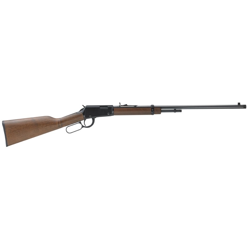 Henry Repeating Arms Frontier Suppressor Ready, Lever Action, 22 WMR, 24" Threaded Barrel, Blue Finish, Walnut Stock, 8Rd H001T