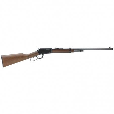 Henry Repeating Arms Frontier Suppressor Ready, Lever Action, 22 WMR, 24" Threaded Barrel, Blue Finish, Walnut Stock, 8Rd H001T