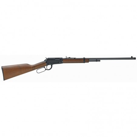 Henry Repeating Arms Frontier Suppressor Ready, Lever Action, 22LR, 24" Barrel, 4" Threaded Barrel, Blue Finish, Walnut Stock,