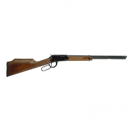 Henry Repeating Arms Lever Action, Varmint Express Lever 17HMR, 20" Barrel, Blue Finish, Walnut Stock, Adjustable Sights, 11Rd,