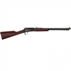 Henry Repeating Arms Pump Action, 22LR, 18.25" Octagon Barrel, Blue Finish, Walnut Stock, Adjustable Sights, 15Rd H003T