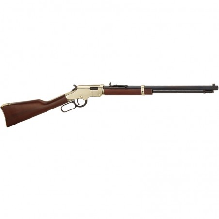 Henry Repeating Arms Golden Boy, Lever Action, 22LR, 20" Octagonal Barrel, BrassReceiver, Walnut Stock, Adjustable Sights, 16Rd