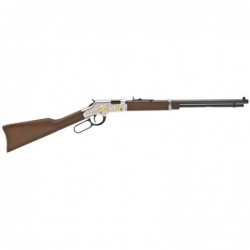Henry Repeating Arms Golden Boy, Second Amendment Tribute, Lever Action, 22 LR, 20" Octagon Barrel, Engraved Nickel Receiver, W