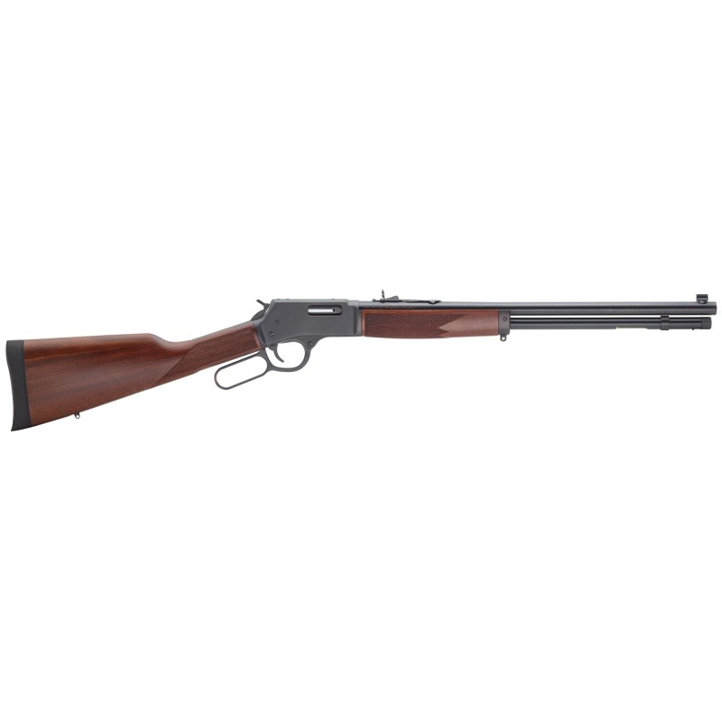 Henry Repeating Arms Big Boy Steel, Lever Action, 357 Magnum, 20" Barrel, Blue Finish, Straight-grip American Walnut Stock, Adj