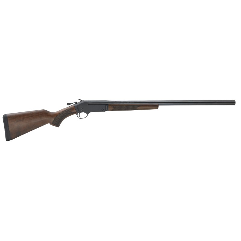 Henry Repeating Arms Single Shot, 12Ga, 28" Barrel, Blue Finish, Walnut Stock, Front Bead Sight H015-12