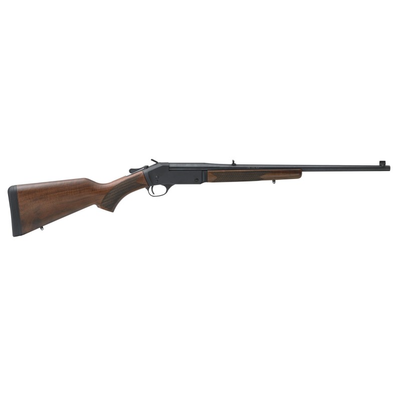 Henry Repeating Arms Single Shot, 44 Mag, 22" Round Barrel, Blue Finish, Walnut, Bead Sight H015-44