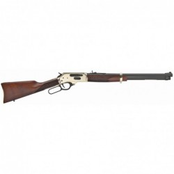 View 1 - Henry Repeating Arms Side Gate Lever Action, .38-55 Winchester, 20" Barrel, Brass Receiver, Walnut Stock, 5Rd, Fully Adjustable