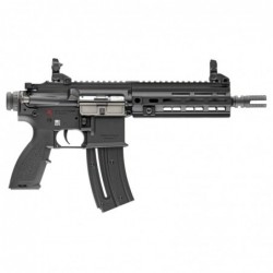 HK HK416, 22LR, Semi-automatic, Blowback Action, 8.5" Threaded Barrel, Aluminum Frame, Black Finish, Synthetic Grip, 20Rd, 1 Ma