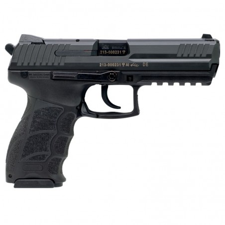 HK P30L, V1, LEM Double Action Only, Full Size, 9MM, 4.45" Barrel, Polymer Frame, Black Finish, 3 Dot Sights, Long Slide, 15Rd,