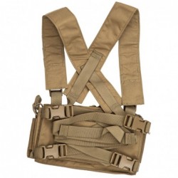 View 2 - Haley Strategic Partners D3CRM Micro Chest Rig, Coyote Brown D3CRM-COY