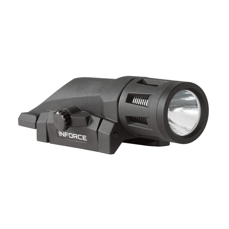 INFORCE WML-Weapon Mounted Light, Multifunction Weaponlight, Gen 2, Fits Picatinny, Black Finish, 400 Lumen for 1.5 Hours, Whit