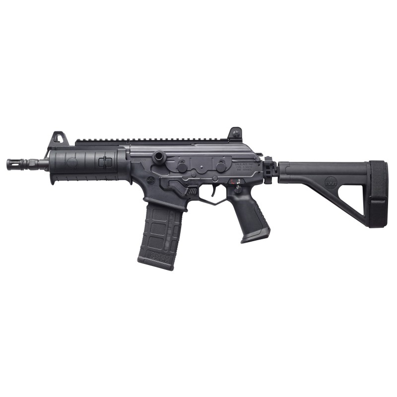 IWI US, Inc Galil Ace, 223Rem/556NATO, 8.3" Barrel, Black Finish, Steel Receiver, Polymer Grip, Adjustable Night Sights, Side F