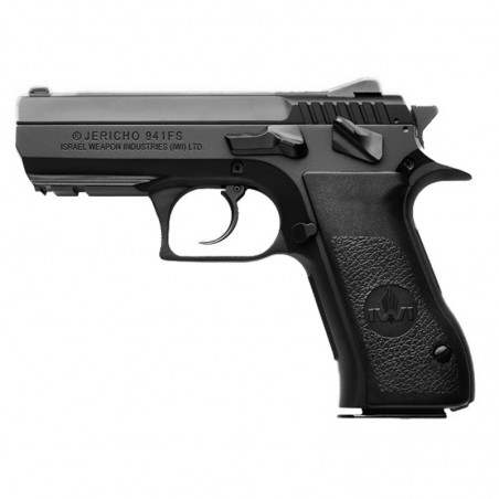 IWI US, Inc 941 Jericho, Mid-Size, DA/SA, 9MM, 3.8" Barrel, Steel Frame, Black Finish, Synthetic Grips, Adjustable Sights, Thum