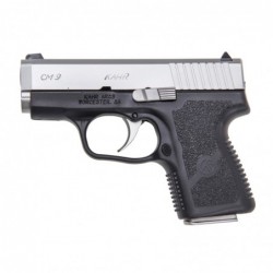 View 2 - Kahr Arms CM9, Striker Fired, Sub Compact, 9MM, 3" Barrel, Polymer Frame, Matte Stainless Finish, Front Night Sight, 6Rd, 1 Mag