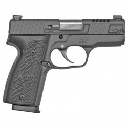 View 2 - Kahr Arms K9, Double Action Only, Sub Compact, 9MM, 3.5" Barrel, Steel Frame, Sniper Gray Cerakote Finish, Aluminum Grips, 1 8R