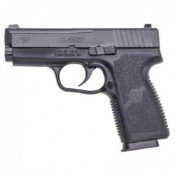 Kahr Arms P9, Striker Fired, Compact, 9MM, 3.56" Barrel, Polymer Frame, Blackened Stainless Finish, Night Sights, 7Rd, 3 Magazi