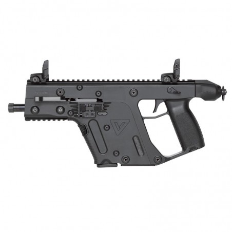 KRISS USA, Inc VECTOR SDP, Gen II, Pistol, 9MM, 5.5" Threaded Barrel, Black, Quick Detach Sling Swivel, Flip Up Sights, 17Rd, 1