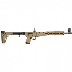 View 2 - Kel-Tec Model Sub 2K Gen 2, 40 Carbine, Semi-automatic Rifle, 40 S&W, 16.1" Barrel, Tan Finish, Black Stock, Adjustable Sights,