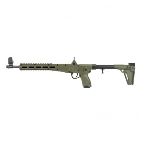 Kel-Tec Sub 2K 40 Gen 2, Semi-automatic, 40 S&W, 16.1", Blue, Green Grip, 1 Mag, 15Rd, For Glk 22 Mag SUB2K40GLK22BGRNHC