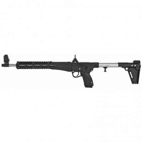 Kel-Tec Model Sub 2K Gen 2, 9 Carbine, Semi-automatic Rifle, 9MM, 16.1" Barrel, Nickel Boron Finish, Black Grip, Adjustable Sig