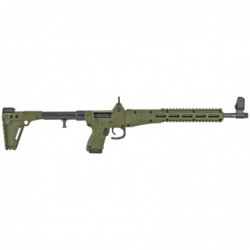 View 2 - Kel-Tec Model Sub 2K Gen 2, 9 Carbine, Semi-automatic Rifle, 9MM, 16.1" Barrel, Green Finish, Black Stock, Adjustable Sights, 1