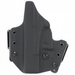 View 2 - L.A.G. Tactical, Inc. Defender Series, OWB/IWB Holster, Fits Glock 19/23/32, Kydex, Right Hand, Black Finish 1001
