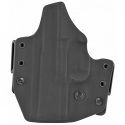 View 2 - L.A.G. Tactical, Inc. Defender Series, OWB/IWB Holster, Fits FN 509, Kydex, Right Hand, Black Finish 10020
