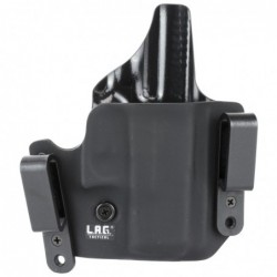 View 1 - L.A.G. Tactical, Inc. Defender Series, OWB/IWB Holster, Fits Glock 26/27/33, Kydex, Right Hand, Black Finish 1004
